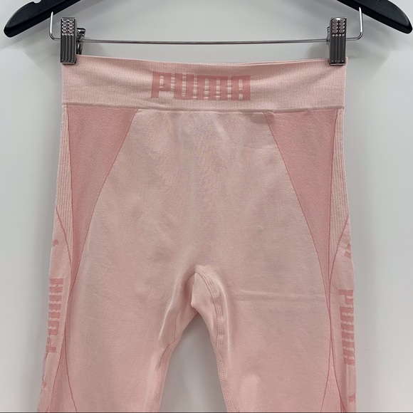 Puma NWT Pink Evostripe Evoknit 7/8 Tights, Small - Picture 6 of 16